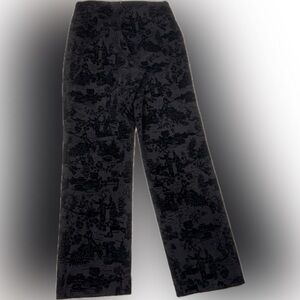 Vintage 90s P.K. Maks Toile Burnout Pants – High Rise Made in USA – Size 14